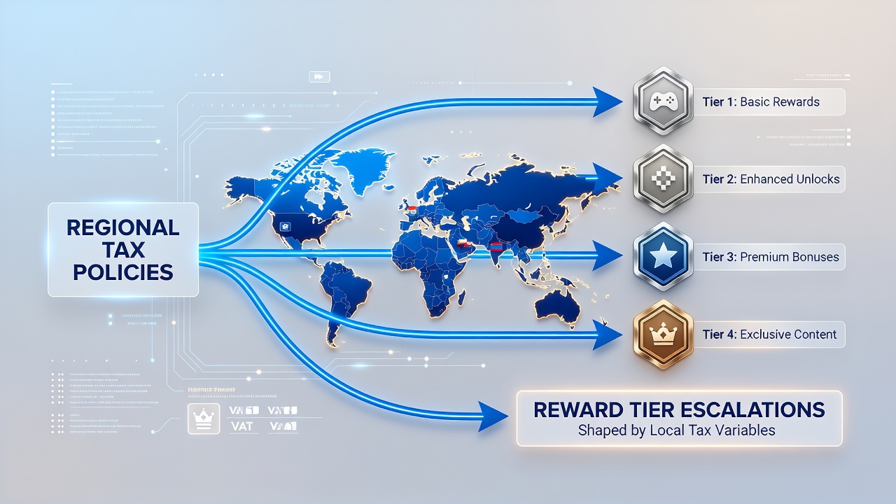 Tax Policy Variations Drive Escalation Patterns in Mobile Gaming Reward Systems